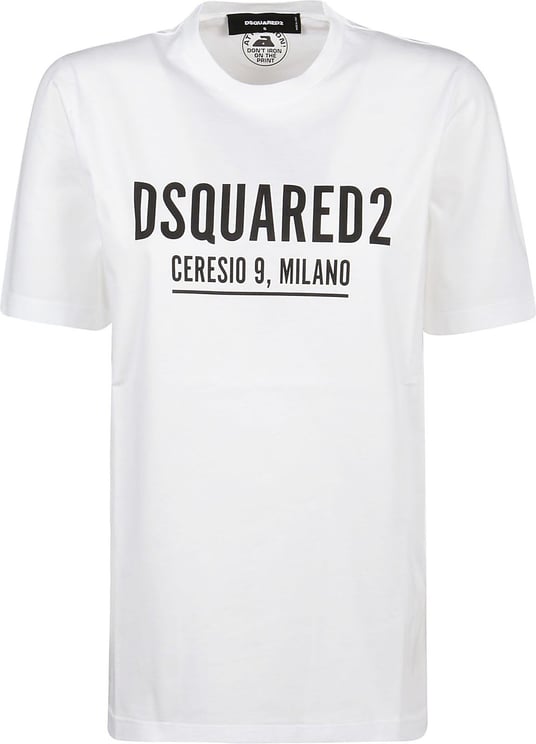 Dsquared2 Ceresio9 Renny T Shirt White Wit