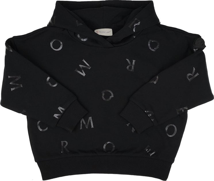 Moncler Black Girl Sweatshirt Zwart