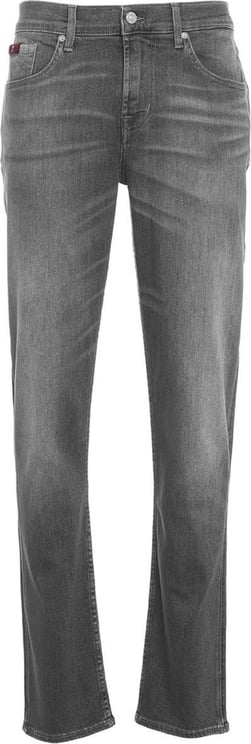 7 For All Mankind Jeans Slimmy Tapered Gray Grijs