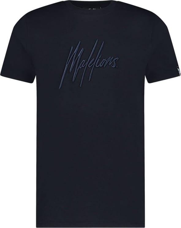 Malelions Essentials T-Shirt - Navy Blauw