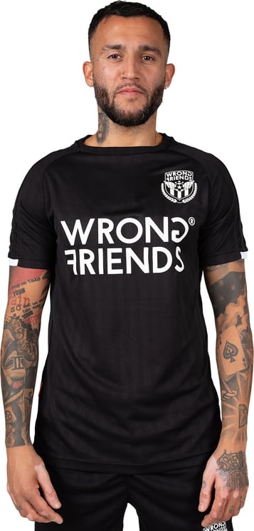 Wrong Friends Fc WrongFriends t-shirt Zwart