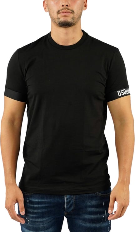 Dsquared2 Round Neck T-shirt Zwart