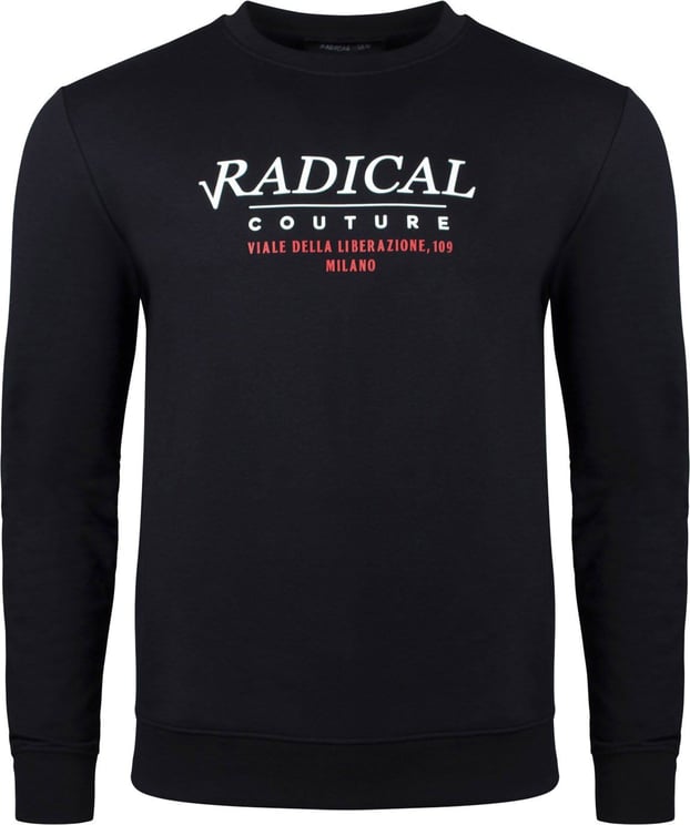 Radical Crewneck Couture Black Zwart