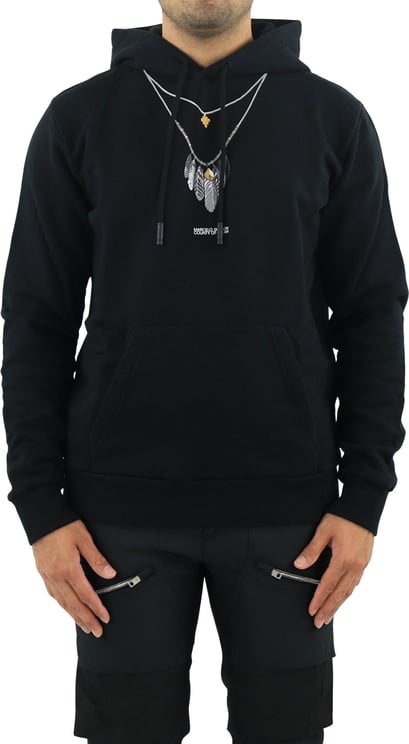 Feathers Necklace Reg Hoodie B