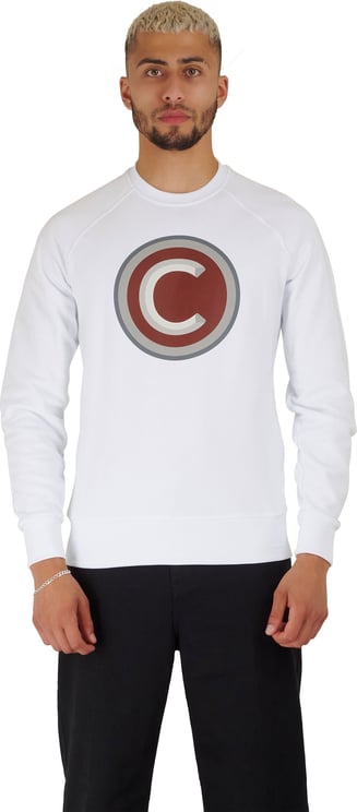 Logo sweater white