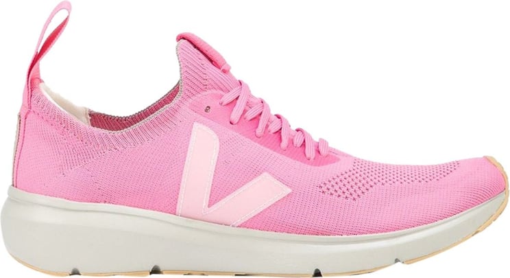 X Veja Low Sock Pop Pink Sneakers