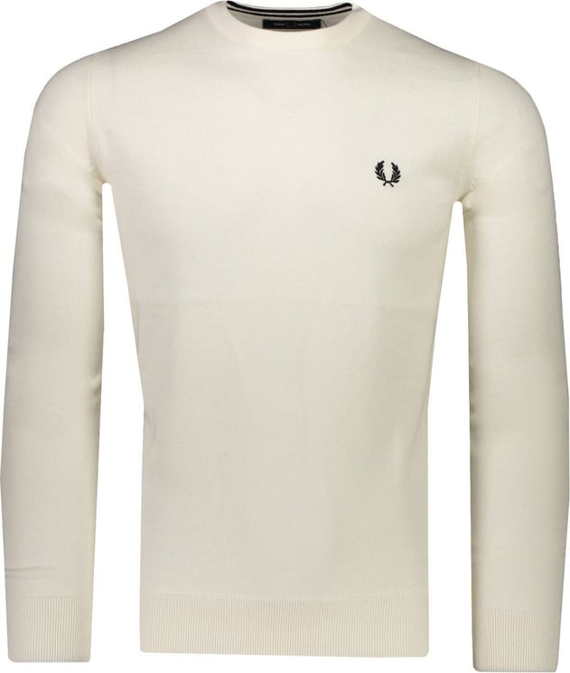 Fred Perry Trui Wit White