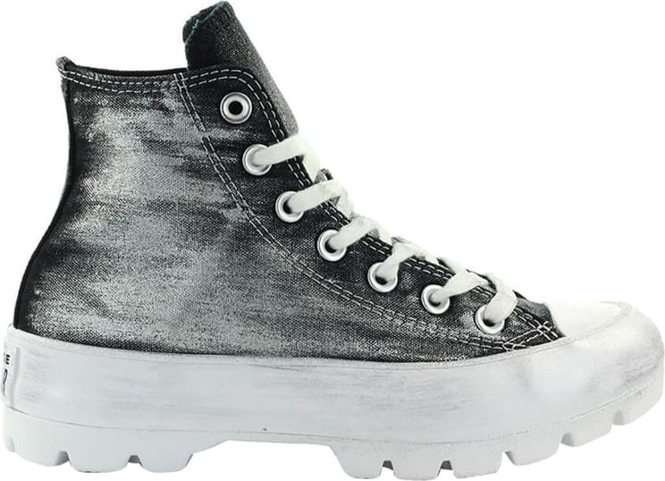 Chuck Taylor All Star Lugged Black Silver Sneaker Silver