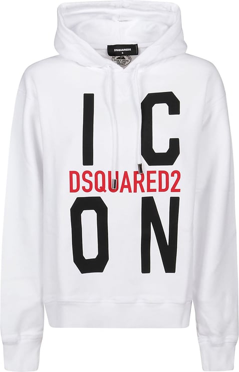Dsquared2 Icon Cool Sweatshirt White Wit