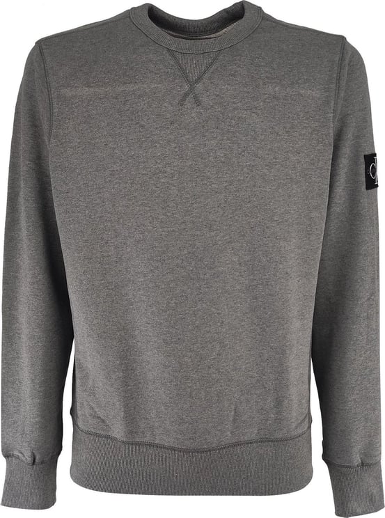 Calvin Klein Gray Man Sweatshirt Grijs