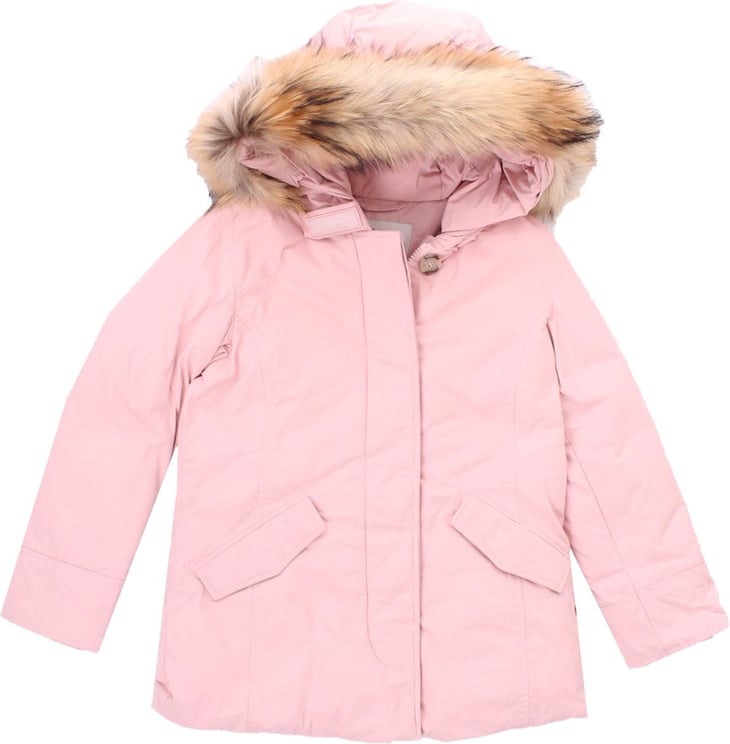 Woolrich Coats Pink Roze