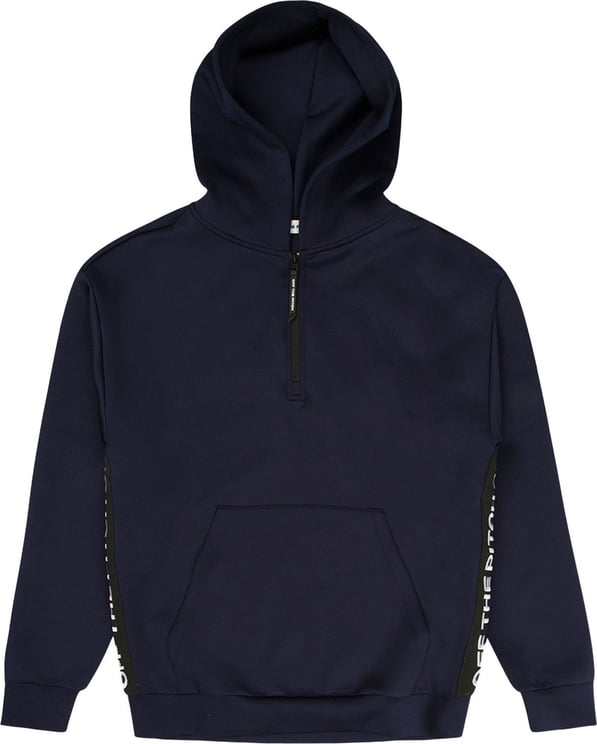 OFF THE PITCH The Soul Halfzip Hood Blauw
