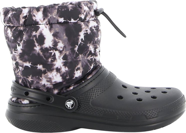 Crocs Cls Lined Neo Puff Tiedye Boot Black Zwart