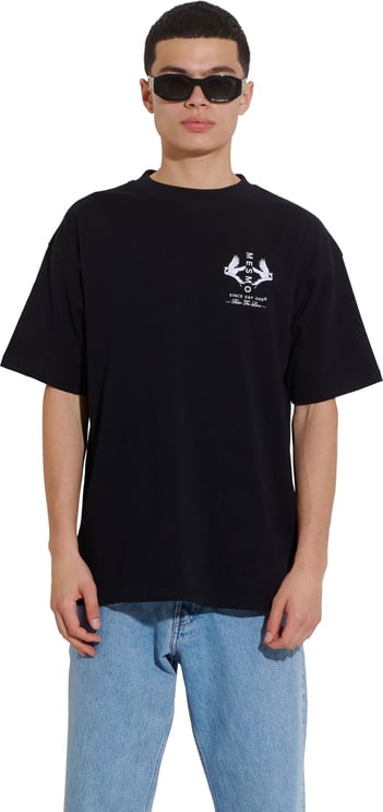 MESMO Oversized Phoenix T-shirt Zwart