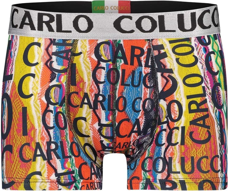 Carlo Colucci 2-Pack Boxershort Black Zwart