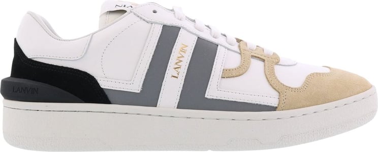 Lanvin Clay Low Top Sneakers White