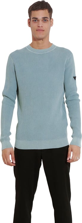 Purewhite Knitted Sweater Blauw