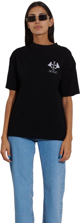 MESMO Oversized Phoenix T-shirt Zwart