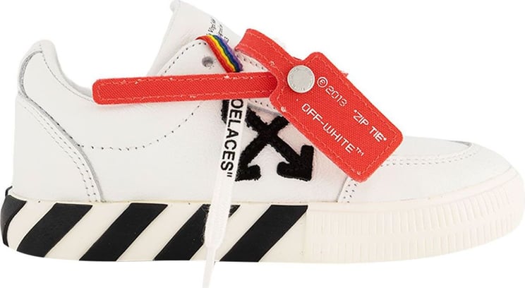 OFF-WHITE Off-White OGIA001F21LEA0010110 kindersneakers wit/zwart Wit