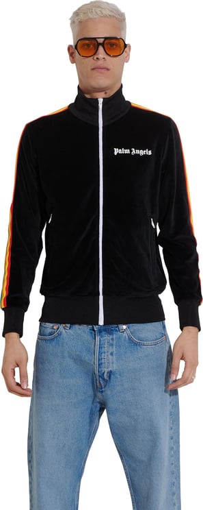 Black zip-up sweatshirt