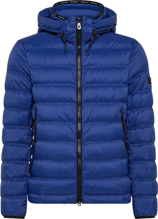 Peuterey Super-light and semi-glossy down jacket Blauw