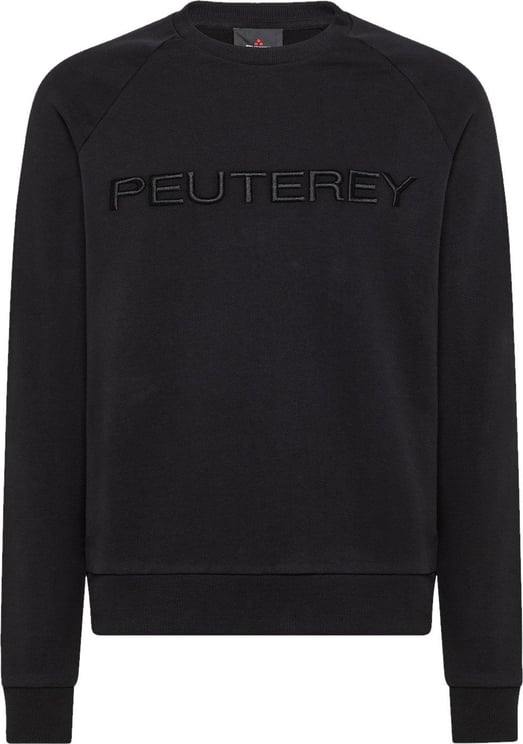 Peuterey Sweatshirt with lettering on its front Zwart