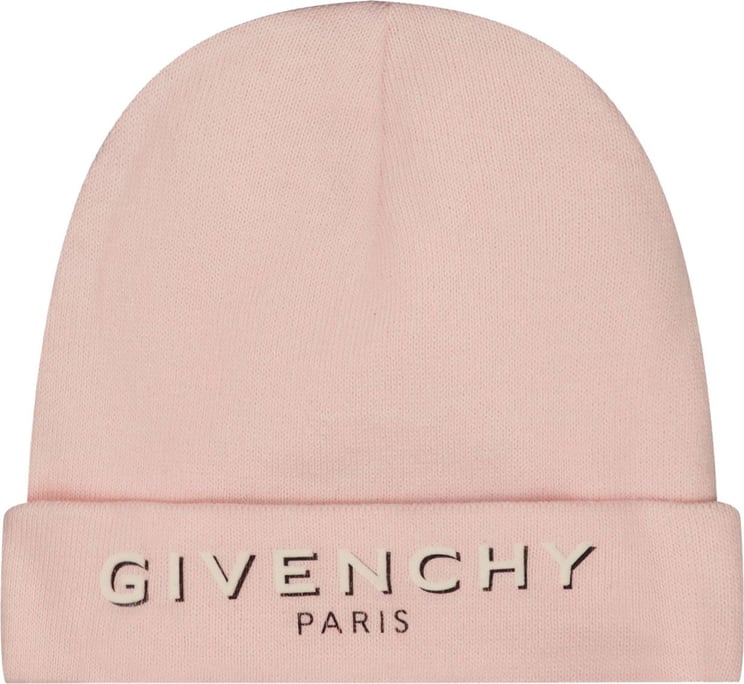 Givenchy Babymutsje Licht Roze Roze