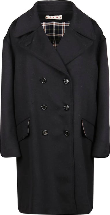 Marni Coat Black Zwart
