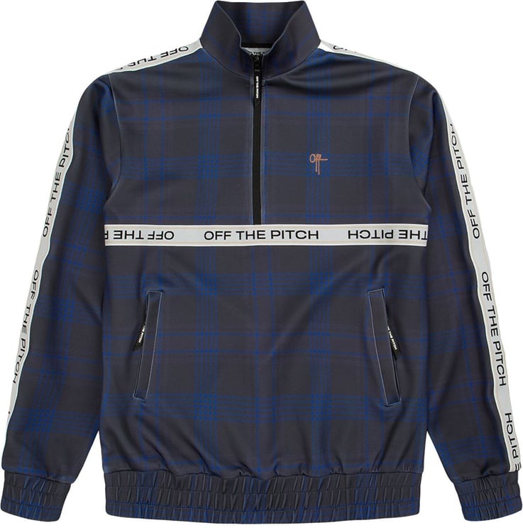 OFF THE PITCH The Fearless Half Zip Top Blauw