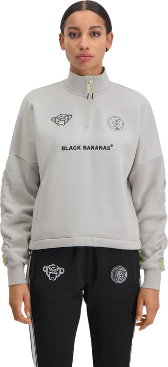 Black Bananas Wmn Avatar Sweater | Grey Grijs