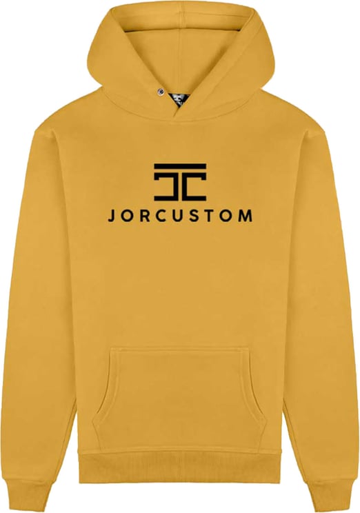 JorCustom Trademark Slim Fit Hoodie Yellow Geel