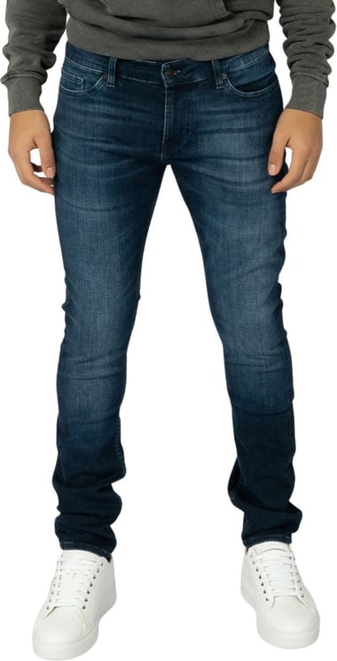 7 For All Mankind Ronnie Stretch Tek By My Side Jeans Blauw