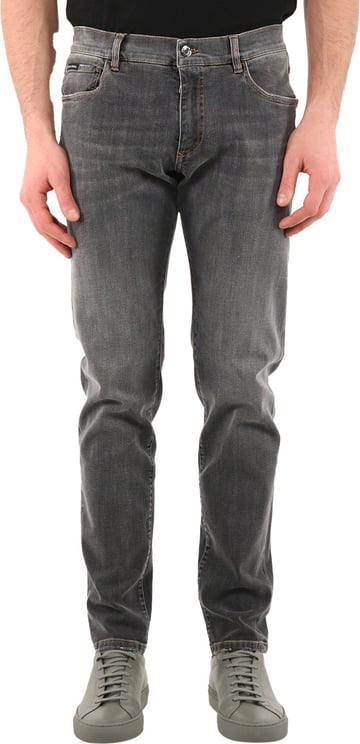 Grey Denim Jeans