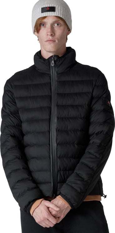 Peuterey Down jacket in ripstop nylon and Primaloft padding Zwart