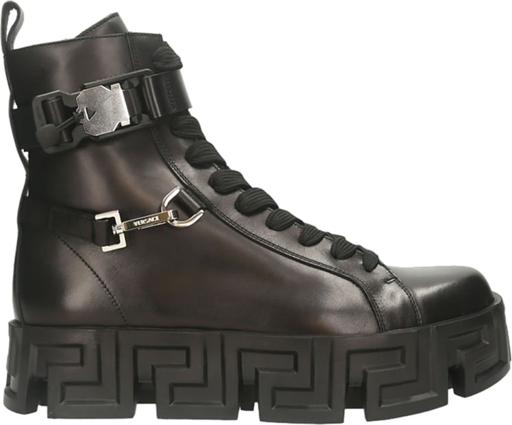 Versace Boots Zwart Black