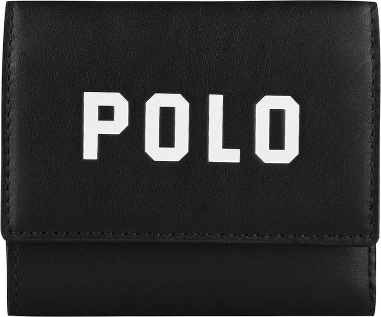 Ralph Lauren Polo Logo Wallet Zwart