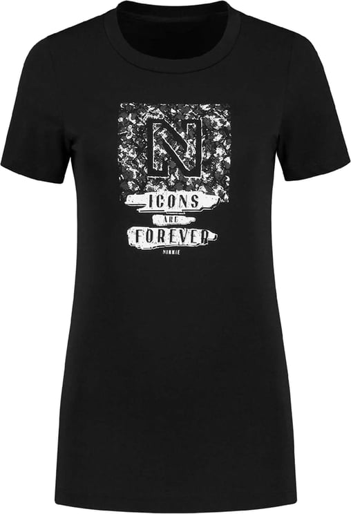 Nikkie T-shirts Zwart