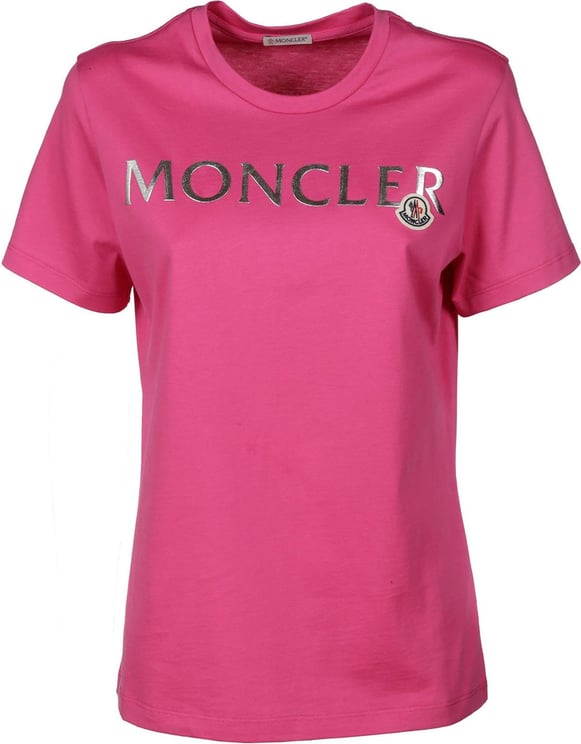 Moncler T-shirts And Polos Pink Roze