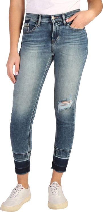 Calvin Klein Blue Jeans Women Cotton Hinge Mod. J20J204669
