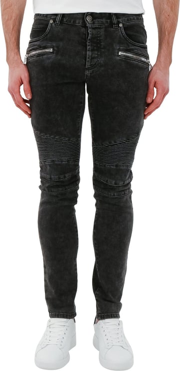 Balmain Slim-fit Black Jeans Zwart