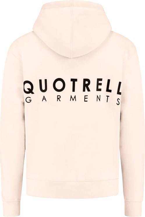 Quotrell Fusa Hoodie | Faded Pink / Black Roze