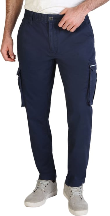Tommy Hilfiger Tommy Hilfiger blue pants man cotton mod. DM0DM07593 Blauw