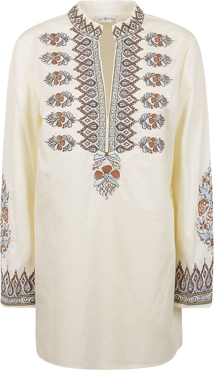 Tory Burch Embroidered Tunic Wit