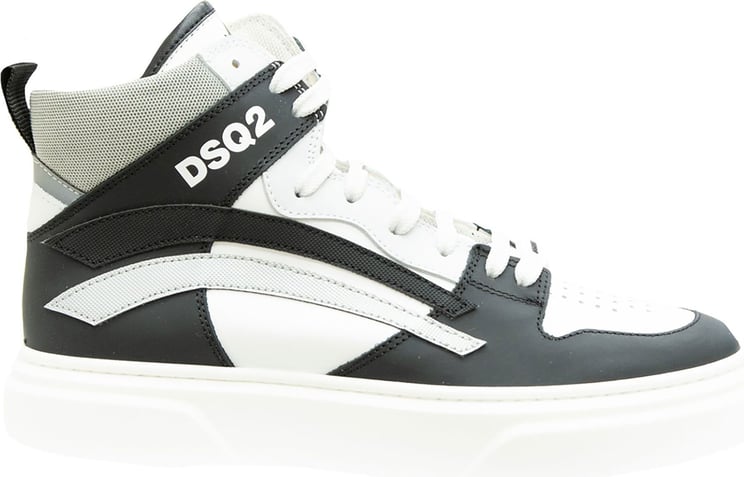 Dsquared2 Sneaker High Zwart/Wit Divers