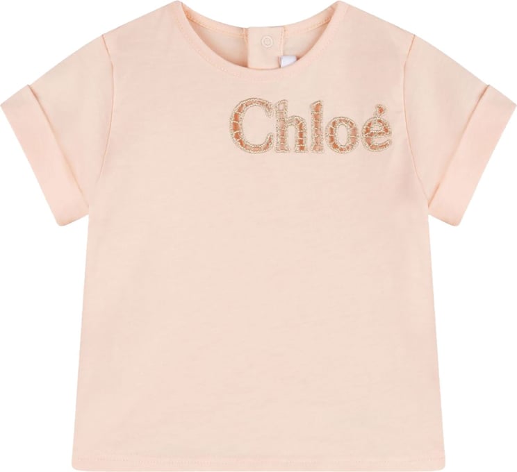 Chloé T-shirts Roze