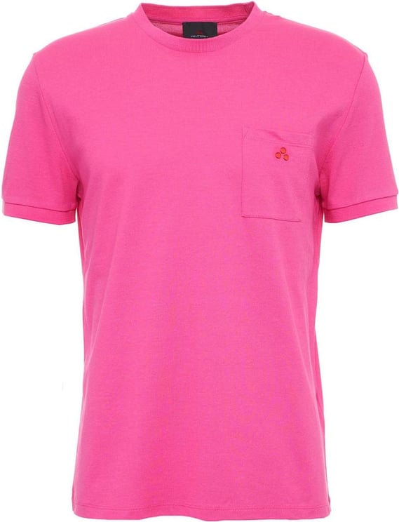 T-shirt With Logo Pink