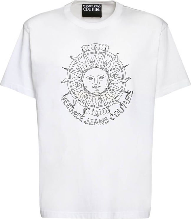 Sun Outline White T-shirt White