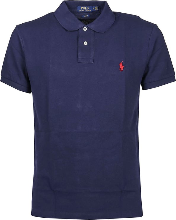 Ralph Lauren Short Sleeve Polo Shirt Blue Blauw