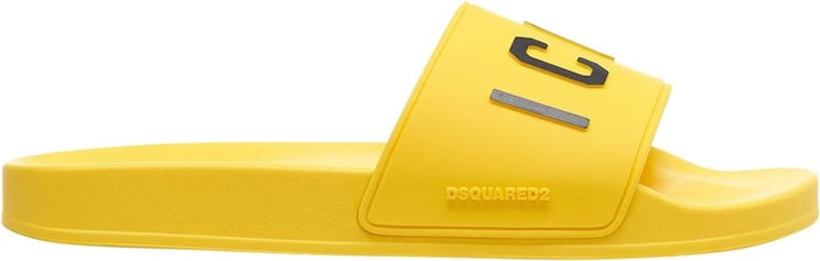 Dsquared2 Slides Icon Yellow Geel
