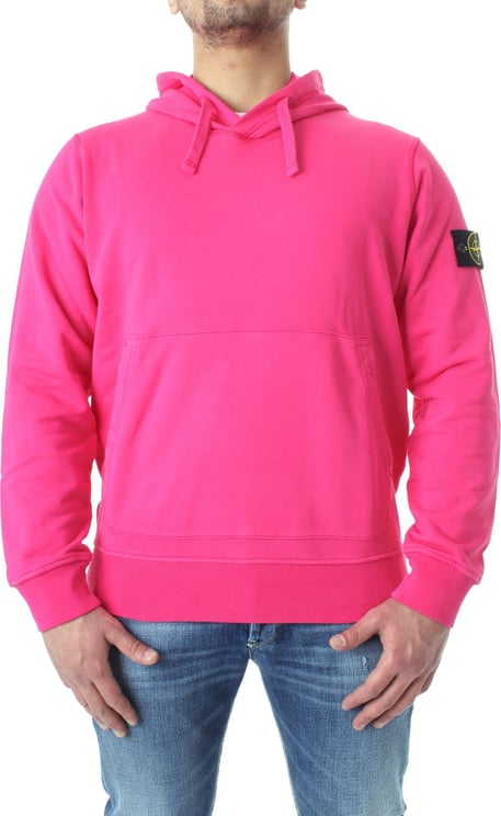 Stone Island Sweaters Fuchsia Pink Roze